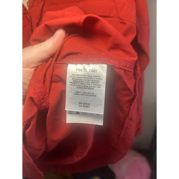 Columbia GRT Women’s Red Lightweight Button Up Jacket Size XL - Picture 5 of 6